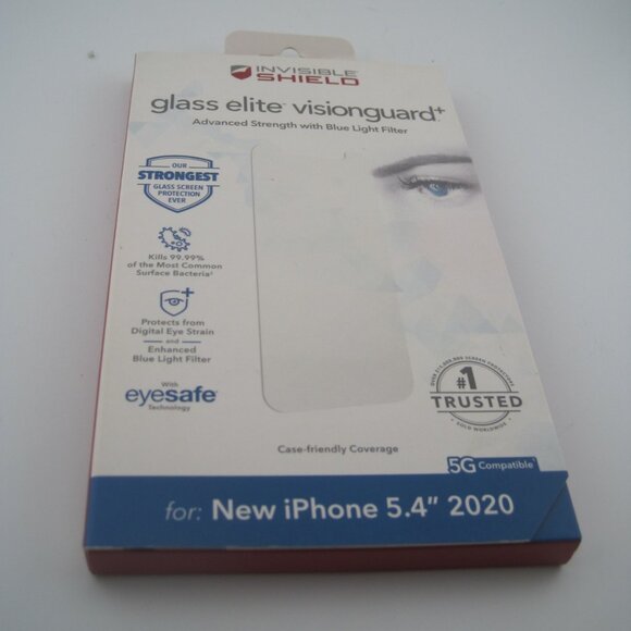 ZAGG Other - ZAGG INVISIBLE SHIELD GLASS ELITE VISIONGUARD+ IPHONE 5.4" 2020 / IPHONE 12 MINI